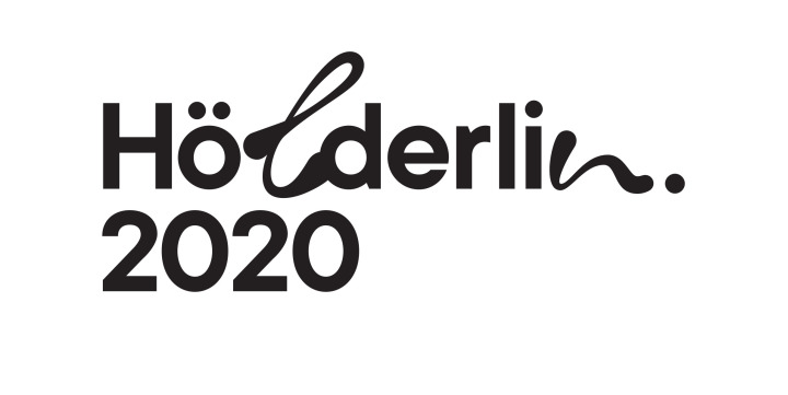 schwarz-weiß Logo Hölderlinjahr 2020