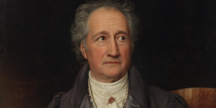 Joseph Karl Stieler: Johann Wolfgang von Goethe (1828), gemeinfrei.