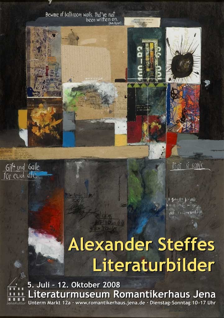 Alexander Steffes: Literaturbilder - Malerische und graphische Interpretationen von Romanen, Novellen, Lyrik und Kritik der großen Literatur