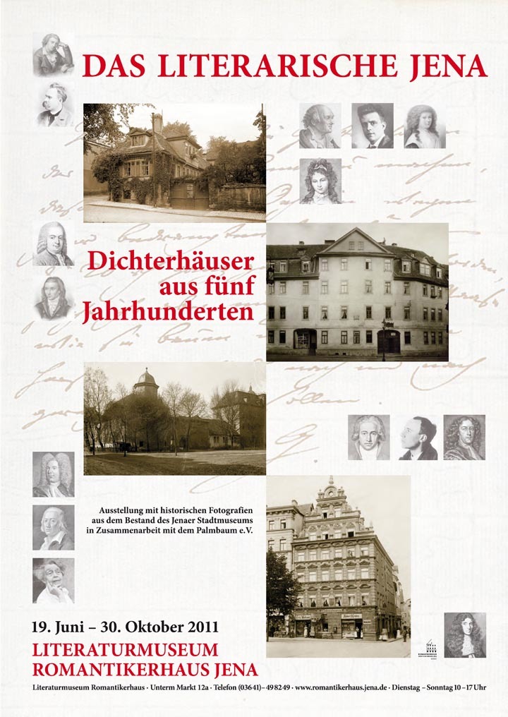 Jenaer Dichterhäuser aus fünf Jahrhunderten